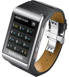 Ab dem vierten Quartal auch in Deutschland: Das "Watchphone" S9110 von Samsung